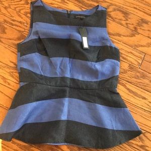 NWT 6 Banana Republic Sleeveless Striped Top